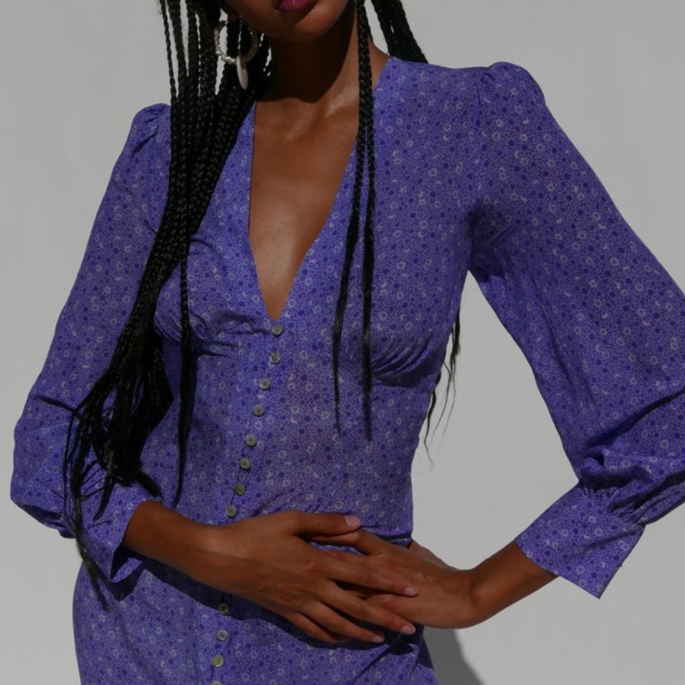 Realisation Par The Vivian Dress in Purple Haze sz M
